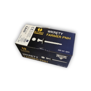 Wkręty B.PRO FARMER PNH CS TX 4,8x35 RAL 8004 ceglasty – 200 szt.