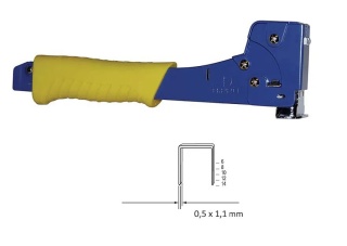 Zszywacz młotkowy B.PRO SH114N MOTEC - do folii, paroizolacji i papy (6-14 mm) 80830090