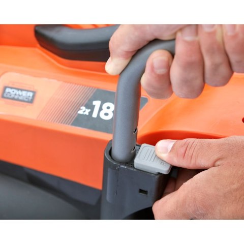 Akumulatorowa kosiarka do trawy 33cm, 2x18V, POWERCONNECT, Black+Decker [BCMW3318N-XJ]