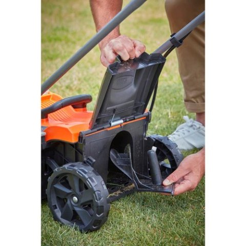 Akumulatorowa kosiarka do trawy 33cm, 2x18V, POWERCONNECT, Black+Decker [BCMW3318N-XJ]