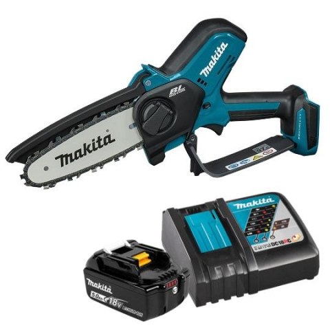 Akumulatorowa pilarka łańcuchowa do gałęzi, 18V, 5.0Ah, Makita [DUC150RT01]