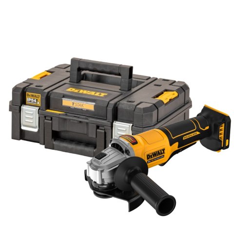 Akumulatorowa szlifierka kątowa, 125mm, 18V, XR, DEWALT [DCG408NT-XJ]