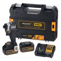 Akumulatorowa zakrętarka udarowa 1/4", 18V, 2x5Ah, XR, DeWalt [DCF85MP2T-QW] edycja MCLAREN