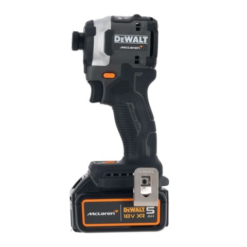 Akumulatorowa zakrętarka udarowa 1/4", 18V, 2x5Ah, XR, DeWalt [DCF85MP2T-QW] edycja MCLAREN