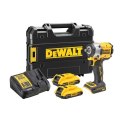 Akumulatorowy klucz udarowy 1/2", 406Nm, 18V XR, DeWalt [DCF921D2T-QW] 2x2,0Ah, Li-Ion