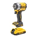 Akumulatorowy klucz udarowy 1/2", 406Nm, 18V XR, DeWalt [DCF921D2T-QW] 2x2,0Ah, Li-Ion
