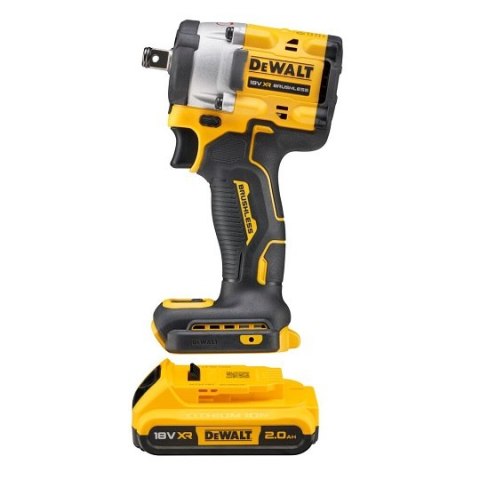 Akumulatorowy klucz udarowy 1/2", 406Nm, 18V XR, DeWalt [DCF921D2T-QW] 2x2,0Ah, Li-Ion