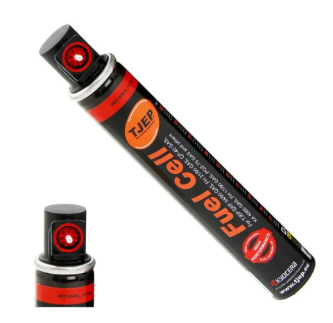 Gaz do gwoździarek TJEP RED 80ml 40g – wysoka moc, -15°C, uniwersalny