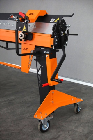 OLMET S125 PRO - Giętarka segmentowa 1250 mm z nożem krążkowym