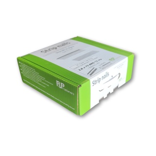 P&P Fasteners Gwoździe gładkie 3,1 x 90 mm - 2000 szt. + 2 gazy czerwone