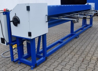 Zaginarka mechaniczna ZGM-4000/0.8 - profesjonalna giętarka do blachy 4100 mm