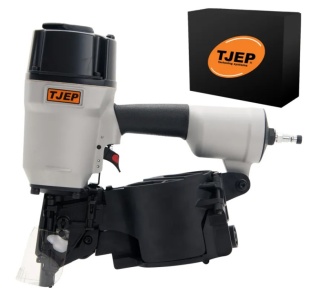 TJEP CN-90 - Gwoździarka bębnowa pneumatyczna do palet i konstrukcji drewnianych, 45-90 mm, 15°