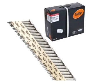 Gwoździe łączone papierem TJEP 2,8x50 mm RING ryflowane - 6000 szt., 34°, ocynk ogniowy
