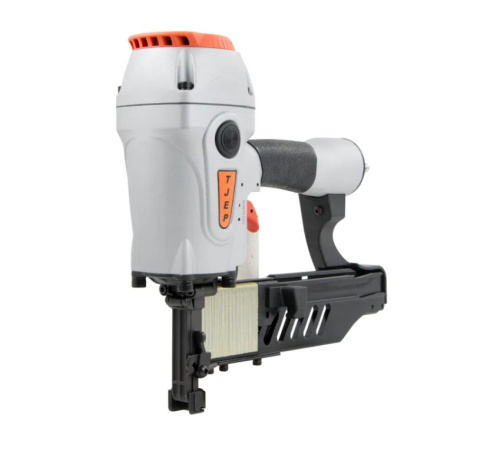 Zszywacz pneumatyczny TJEP PQZ-64 – profesjonalny, do podłóg, tarasów, płyt, zszywki PQ/PZ 32–64 mm