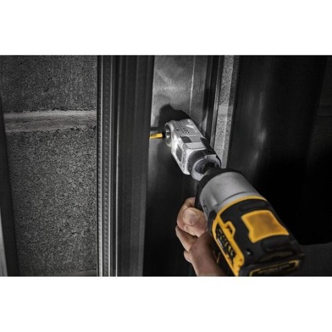 Udarowa głowica kątowa 90° z oświetleniem LED, 1/4" , DeWalt [DTLRA-QZ]