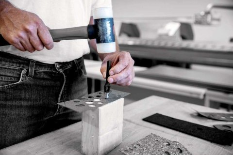 Zestaw dziurkaczy z uchem, 15 szt, 2-30 mm, Rennsteig [9R 140 902 0]