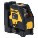 Zestaw: laser krzyżowy czerwony 30m, 10,8V/1,7Ah, USB + dalmierz, DeWalt [DCLE14201RB-DW055PL]