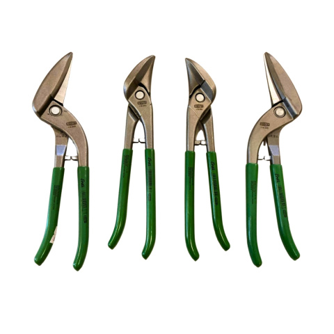 Zestaw nożyc dekarskich do blachy Total ERDI D116 + D118 Lewe + Prawe