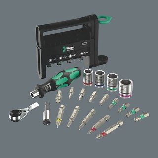 21szt. końcówek i nasadek 1/4'' Tool-Check Modular Imperial 1 WERA [05049001001]