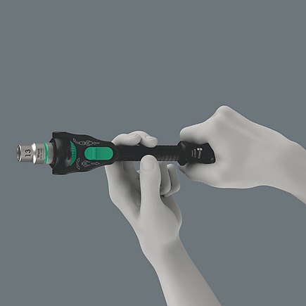 Grzechotka ręczna, uchylna 1/2'', 277mm, 8000 C Zyklop Speed Black Edition, WERA [05135882001]