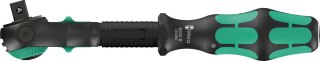 Grzechotka ręczna, uchylna 3/8'', 199mm, 8000 B Zyklop Speed Black Edition, Wera [05135881001]