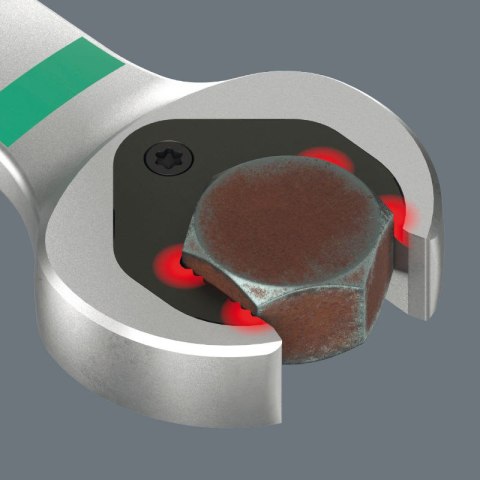 Klucz płasko-oczkowy z grzechotką 17mm Joker SB 6007 WERA [05020353001]