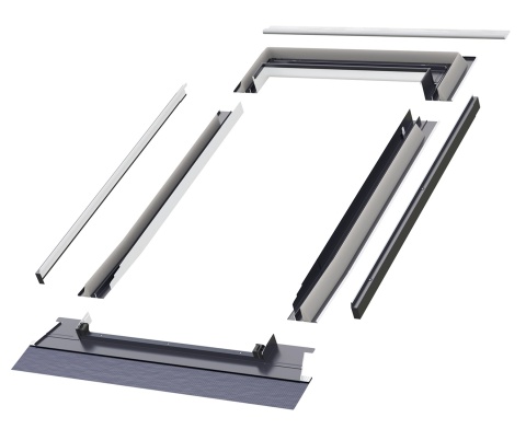 Kołnierz uszczelniający FAKRO EZV-A AX00 do pokryć falistych – pojedynczy, GreenView