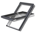 Okno dachowe PVC FAKRO PTP-V U41 GREENVIEW z nawiewnikiem