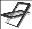 Okno dachowe PVC FAKRO PTP-V U41 GREENVIEW z nawiewnikiem