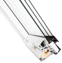 Okno dachowe PVC FAKRO PTP-V U41 GREENVIEW z nawiewnikiem
