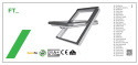 Okno dachowe FAKRO FTU-V U41 GREENVIEW z nawiewnikiem