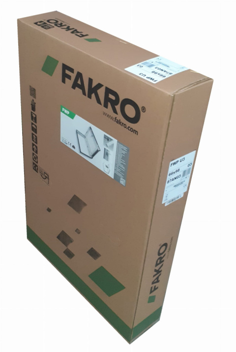 Okno dachowe PVC FAKRO PPP-V U41 MAX GREENVIEW bez nawiewnika