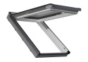 Okno dachowe PVC FAKRO PPP-X U41 MAX GREENVIEW z nawiewnikiem | Uchylny i obrotowy system preSelect