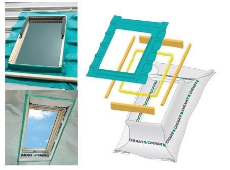 Zestaw izolacyjny FAKRO XDK – kompletne ocieplenie i uszczelnienie okna dachowego