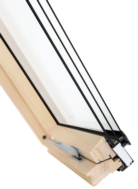 Pakiet Okno dachowe FAKRO FTP-V P50 78x118 GreenView + kołnierz EZV-AX00