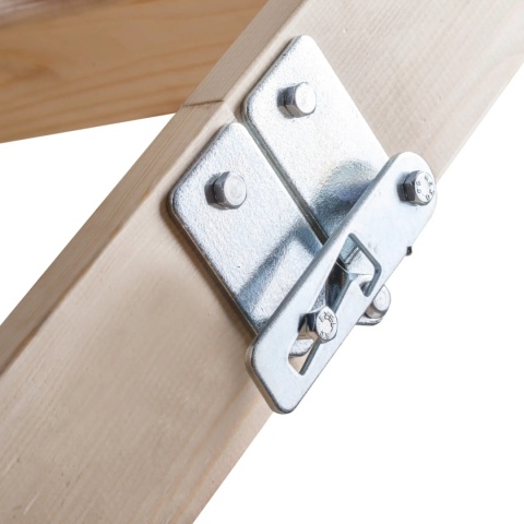 Schody strychowe ognioodporne FAKRO LWF 60 55x100/280 | EI60 | U=0,64 W/m²K | drewniane