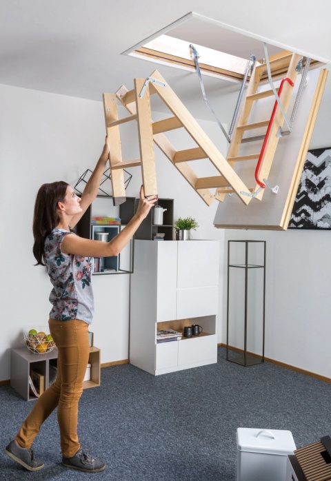 Schody Strychowe FAKRO LWK Plus 60x120/280