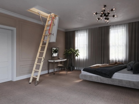 Schody strychowe FAKRO GREENSTEP LWT Super Thermo 60x120/280