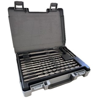 Zestaw 12szt. wierteł i dłut do betonu SDS+, F4 Forte, KIT-12, Alpen [0000500112100]