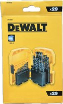 Zestaw 29szt. wierteł do metalu, HSS-R, rozmiary 1-13mm, DEWALT [DT5930-QZ]