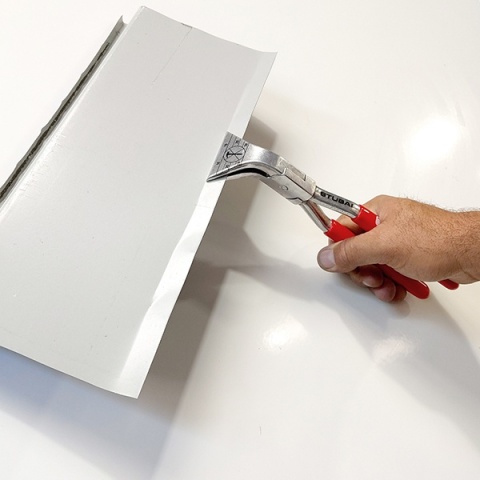 282171 Cęgi 60mm Zawiasowe 45st. Aluminium STUBAI