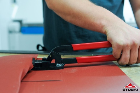 STUBAI Cęgi Do Podwójnego Rąbka Leżącego 50mm