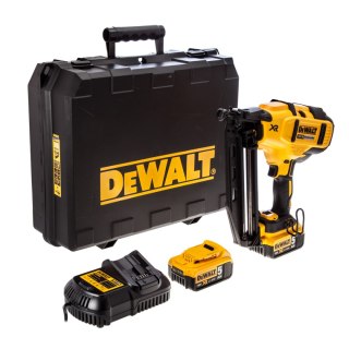 Akumulatorowa sztyfciarka/gwoździarka do wykończeń 18V Li-Ion 2x5,0Ah DeWalt DCN660P2-QW