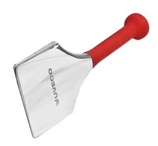 Dobijak stalowy do blachy UVECO 200 mm - nierdzewny, do precyzyjnej obróbki (lusterko)
