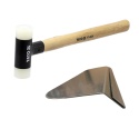 Zestaw dekarski Zaginadło Pruszyński 48cm Młotek bezodrzutowy Yato 30mm