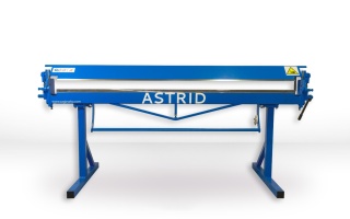 Zaginarka do blachy Astrid 2140/08+ 2 m z nożem i dogniatarką - zaginanie z 4 stron (brytfanka)