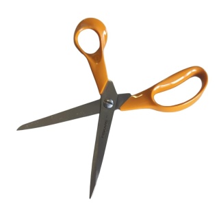 Nożyczki do membrany dachowej Fiskars 1000815 - 21 cm, stal nierdzewna, ergonomiczne