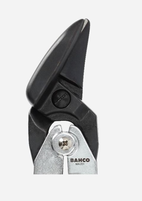 Ręczne nożyce dekarskie do blachy, cięcie lewe i prostoliniowe, Bahco MA351
