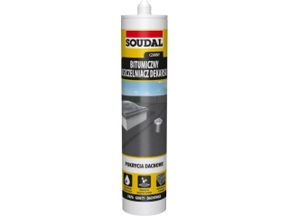 SOUDAL Bitumiczny Uszczelniacz Dekarski – Czarny Silikon