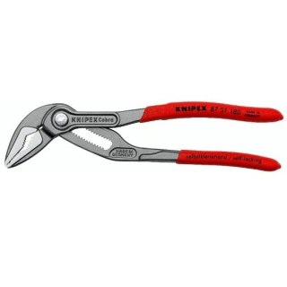 Szczypce nastawne z wydłużonymi szczękami, Cobra ES, 180mm, KNIPEX [87 51 180]